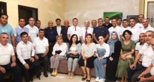 Mediasiya Şurasının rəhbərliyi və region mediasiya təşkilatı rəhbərləri Qazax 1 saylı mediasiya təşkilatının fəaliyyəti ilə tanış olub
